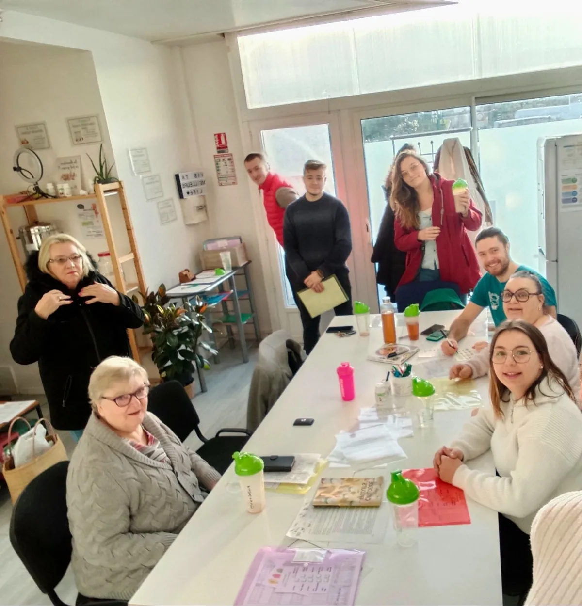 Un début de journée au club Le Sunrise nutrition, à Cormontreuil