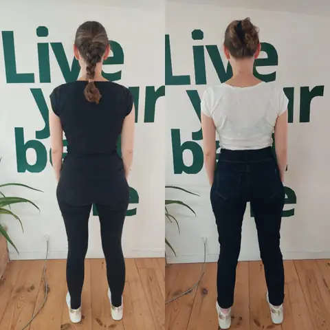 Le chemin parcouru par un membre du club Le Sunrise nutrition, avant puis après